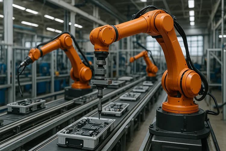 خطوط الإنتاج والأتمتة